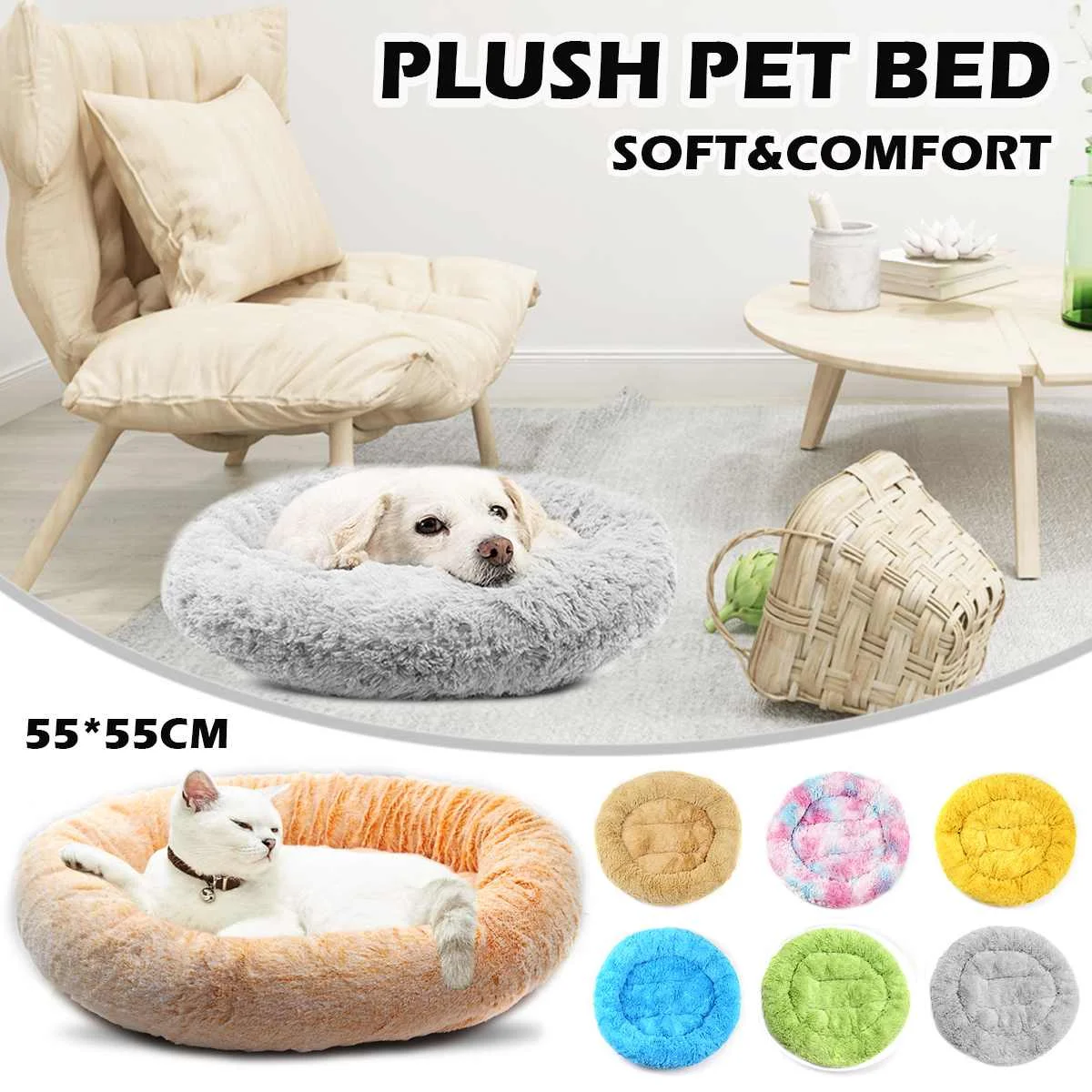 55CM Long Plush Super Soft Dog Bed Pet Kennel Round Sleeping Bag Lounger Cat House Winter Warm Sofa Basket for Small Medium Dog
55CM Long Plush Super Soft Dog Bed Pet Kennel Round Sleeping Bag Lounger Cat House Winter Warm Sofa Basket for Small Medium Dog