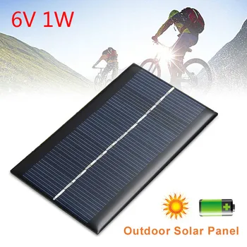 6V 1W DC 167mA 1Watt Solar Panel Standard Epoxy Polycrystalline Silicon DIY Battery Power Charge Module Mini Solar Cell toy
6V 1W DC 167mA 1Watt Solar Panel Standard Epoxy Polycrystalline Silicon DIY Battery Power Charge Module Mini Solar Cell toy