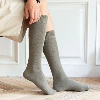 Men Winter Thicken Warm Knitted Mid-Calf Long Crew Socks Male Casual Solid Color Stretch Cotton Hosiery Streetwear Knitted Socks
Men Winter Thicken Warm Knitted Mid-Calf Long Crew Socks Male Casual Solid Color Stretch Cotton Hosiery Streetwear Knitted Socks