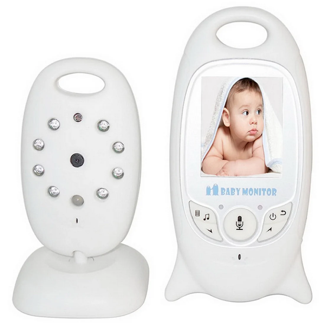2Inch Video Baby Monitor VB601 Wireless IP Camera Infrared Night Vision Two Way Talk Support Temperature Monitoring English
2Inch Video Baby Monitor VB601 Wireless IP Camera Infrared Night Vision Two Way Talk Support Temperature Monitoring English