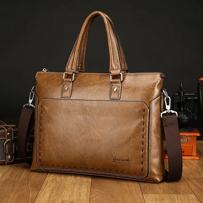 2019 New Style Genuine Leather Men Bag Business Hand Crossbody Bag Men Cowhide Computer Leisure Bag
2019 New Style Genuine Leather Men Bag Business Hand Crossbody Bag Men Cowhide Computer Leisure Bag