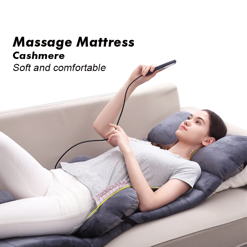 Body Massager Pads Heating Vibration Mattress Neck Back Massage Cushion Acupuncture Health Care Equipment With Back Support Mat
Body Massager Pads Heating Vibration Mattress Neck Back Massage Cushion Acupuncture Health Care Equipment With Back Support Mat
