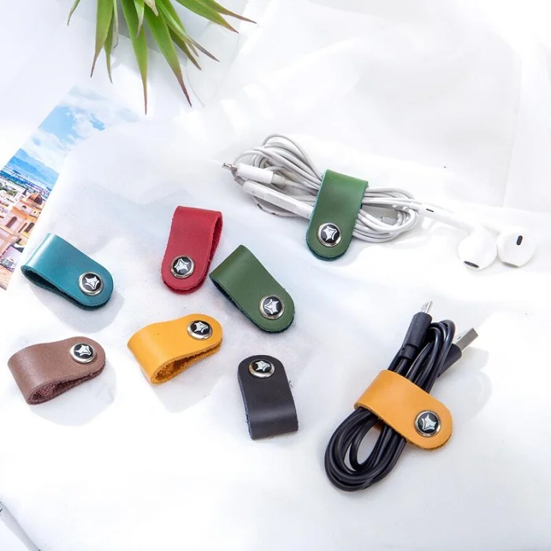 New Cable Winder Split Leather Cable Organizer Wire Binding Data Cable Tie Management Winder Marker Holder Tape
New Cable Winder Split Leather Cable Organizer Wire Binding Data Cable Tie Management Winder Marker Holder Tape