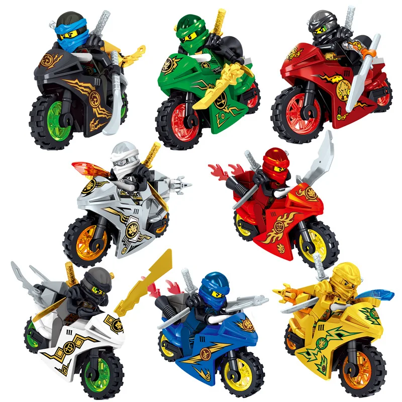 Ninjago Motorcycle Dolls with Ninja arms Building block Assemble Toys for Children
Ninjago Motorcycle Dolls with Ninja arms Building block Assemble Toys for Children