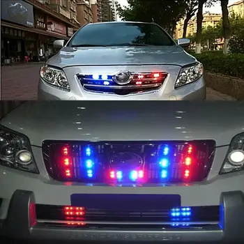 Red And Blue 16 LED Emergency Vehicle Strobe Lights For Front Grille Deck Car Emergency Strobe Flash Light
Red And Blue 16 LED Emergency Vehicle Strobe Lights For Front Grille Deck Car Emergency Strobe Flash Light
