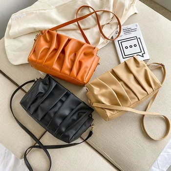 PU Leather Women's Fold Cloud Bag Fashion Business Shoulder Bag Luxury Messenger Bag Everyday Handbag
PU Leather Women's Fold Cloud Bag Fashion Business Shoulder Bag Luxury Messenger Bag Everyday Handbag