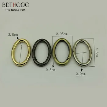10pcs/lot DIY Bags Accessories coil spring Buckle Inner Diameter 38mm*20mm Metal Open Oval Spring Coil Circle Ring Buckles
10pcs/lot DIY Bags Accessories coil spring Buckle Inner Diameter 38mm*20mm Metal Open Oval Spring Coil Circle Ring Buckles