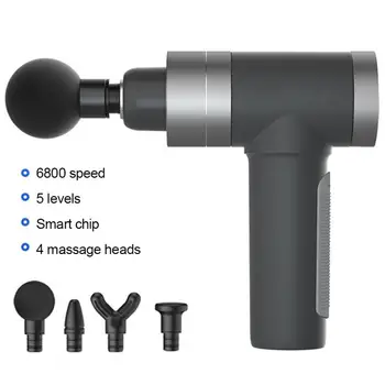 5 gear speed Smart Electric Massage Gun Fitness Deep Muscle Massage Percussive Vibration 6800r Relaxing Fascial Gun+Storage Box
5 gear speed Smart Electric Massage Gun Fitness Deep Muscle Massage Percussive Vibration 6800r Relaxing Fascial Gun+Storage Box