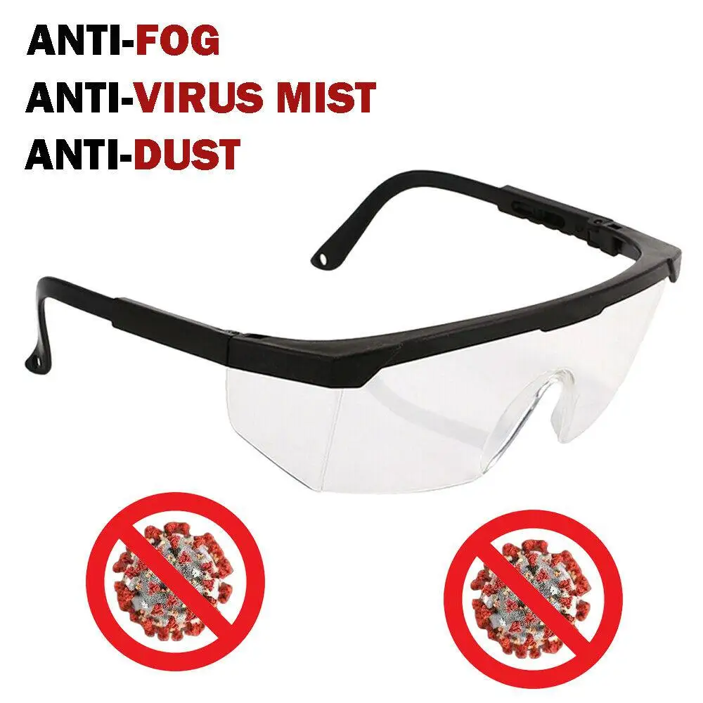 TWISTER.CK Anti Virus Safety Goggles Adjustable Leg Protective Eye Glasses Work Lab Anti Fog Clear Lens Anti-droplets Goggles
TWISTER.CK Anti Virus Safety Goggles Adjustable Leg Protective Eye Glasses Work Lab Anti Fog Clear Lens Anti-droplets Goggles