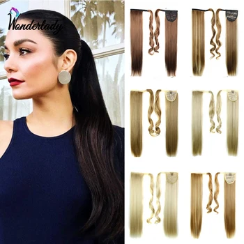 WonderLady Clip in Ponytail Extension Wrap Around Long Straight Ponytail Drawstring High Temperature Fiber Synthetic Hairpieces
WonderLady Clip in Ponytail Extension Wrap Around Long Straight Ponytail Drawstring High Temperature Fiber Synthetic Hairpieces