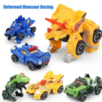 DIY Deformation Dinosaur Kids toys Transformed Car model Cool style Action Deformation Dinosaur For Children Gift 
DIY Deformation Dinosaur Kids toys Transformed Car model Cool style Action Deformation Dinosaur For Children Gift