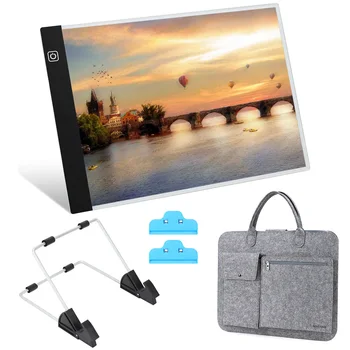MACTING A4 LED Light Pad Diamond Painting Set, USB Powered 5D Diamond Embroidery Accessories Light Board Tools Kit With handbag
MACTING A4 LED Light Pad Diamond Painting Set, USB Powered 5D Diamond Embroidery Accessories Light Board Tools Kit With handbag