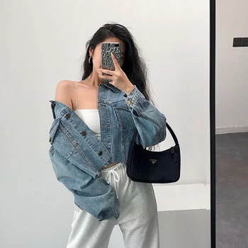 Retro Loose Denim Jacket Woman Oversize Women Plus Size Overcoat Harajuku Jackets For Women Ropa Mujer Outerwear Womens II50NSJK
Retro Loose Denim Jacket Woman Oversize Women Plus Size Overcoat Harajuku Jackets For Women Ropa Mujer Outerwear Womens II50NSJK