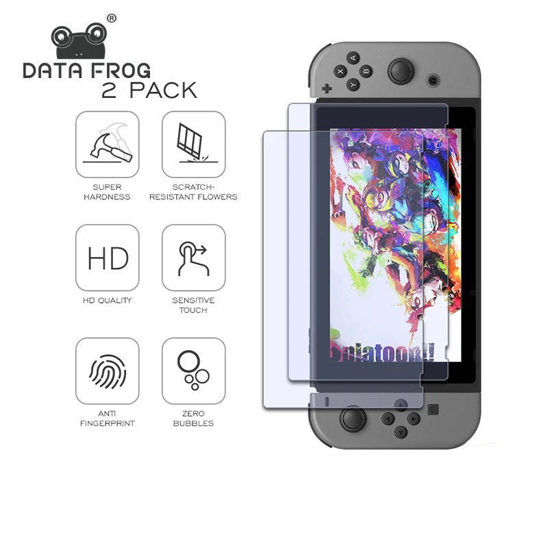 DATA FROG Screen Protector For Nintend Switch 9H Tempered Glass Screen Protector For Nintend Switch NS Console Accessories
DATA FROG Screen Protector For Nintend Switch 9H Tempered Glass Screen Protector For Nintend Switch NS Console Accessories