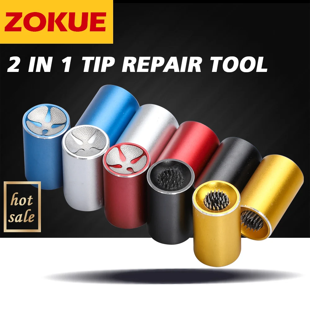 ZOKUE Multifunction Billiard Pool Cue Tip Tools Shaper Repair Tools 2 in 1 Tip Pricker Convenient Billiard Accessories Tip Tool
ZOKUE Multifunction Billiard Pool Cue Tip Tools Shaper Repair Tools 2 in 1 Tip Pricker Convenient Billiard Accessories Tip Tool