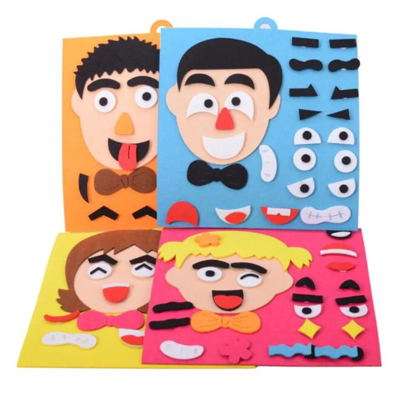 1 Set Children's Educational Toys Recognition Training 3D Parents And Kids Five Sense Organs DIY Assembling Puzzles Jigsaw Toys
1 Set Children's Educational Toys Recognition Training 3D Parents And Kids Five Sense Organs DIY Assembling Puzzles Jigsaw Toys