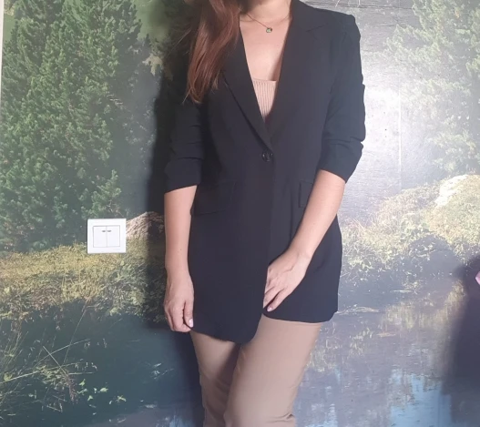 Women Pink Blazer Korean plus size Gray Suit Vintage office Ladies Black Jacket XZ13 
Women Pink Blazer Korean plus size Gray Suit Vintage office Ladies Black Jacket XZ13