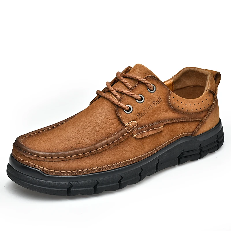 Men Hiking Shoes Comfortable First Layer Cowhide Leather Outdoor Sneakers Men Breathable Hiking Middle-aged Business shoes C4
Men Hiking Shoes Comfortable First Layer Cowhide Leather Outdoor Sneakers Men Breathable Hiking Middle-aged Business shoes C4