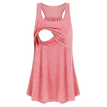 Maternity Clothings Women Maternity Loose Comfy Pull-up Nursing Tank Top Vest Breastfeeding Shirt Breastfeeding Clothes
Maternity Clothings Women Maternity Loose Comfy Pull-up Nursing Tank Top Vest Breastfeeding Shirt Breastfeeding Clothes