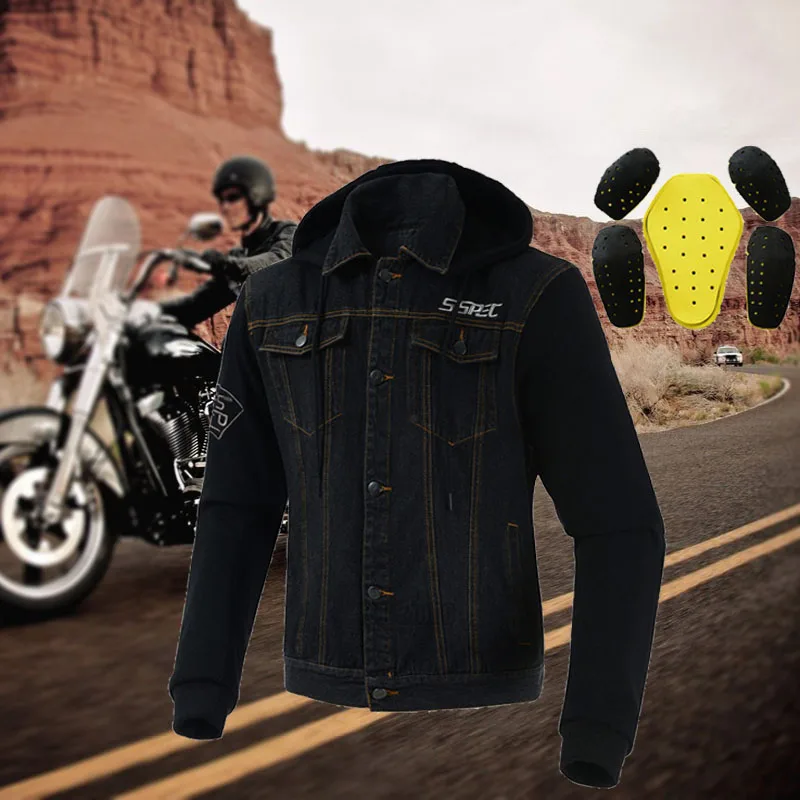 Veste moto a capuche Clearance