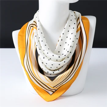 Fashion Dot Print Silk Scarf Square 70cm for Women 2020 New Spring Summer Neck Scarves Lady Head Band High Quality Bandana Hijab
Fashion Dot Print Silk Scarf Square 70cm for Women 2020 New Spring Summer Neck Scarves Lady Head Band High Quality Bandana Hijab
