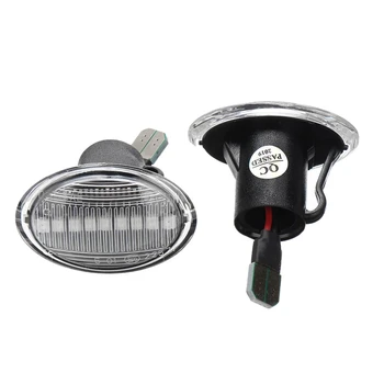 Car Dynamic LED Side Marker Light Turn Signal Light for Maserati for Fiat Lancia White 
Car Dynamic LED Side Marker Light Turn Signal Light for Maserati for Fiat Lancia White