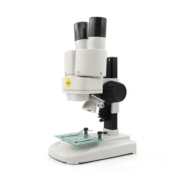 Binocular Stereo Microscope --SWIFT 20X Upper LED Lights PCB Solder Tool Mobile Phone Repair Mineral Watching Microscopio Gift
Binocular Stereo Microscope --SWIFT 20X Upper LED Lights PCB Solder Tool Mobile Phone Repair Mineral Watching Microscopio Gift