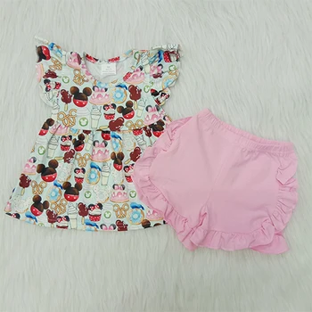 Girls Ruffle Dress Boutique Girl Clothing 2pcs Kids Dress And Shorts Girls' Clothing Sets Wholesale Price Summer Set
Girls Ruffle Dress Boutique Girl Clothing 2pcs Kids Dress And Shorts Girls' Clothing Sets Wholesale Price Summer Set