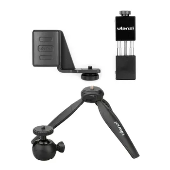 Ulanzi OP-1 Holder ST-02 Phone Clip Clamp MT-03 Tripod with 360 Degree Rotation Ballhead for DJI OSMO Pocket Gimbal Camera
Ulanzi OP-1 Holder ST-02 Phone Clip Clamp MT-03 Tripod with 360 Degree Rotation Ballhead for DJI OSMO Pocket Gimbal Camera