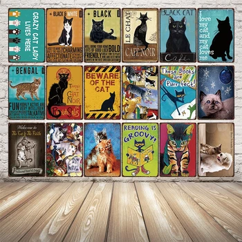 Crazy Cat Lady Lives Here Warning/Cute Sign Metal Sign Tin Poster Home Bar Cat Cafe Bookstore Decor Wall Art Tin Painting
Crazy Cat Lady Lives Here Warning/Cute Sign Metal Sign Tin Poster Home Bar Cat Cafe Bookstore Decor Wall Art Tin Painting