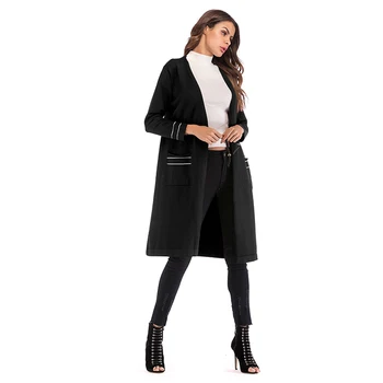 2019 Winter Autumn Knitted Women Cardigans Full Sleeve Scarf Collar Belt Lace Up Thick Long Solid Sweaters With Pockets
2019 Winter Autumn Knitted Women Cardigans Full Sleeve Scarf Collar Belt Lace Up Thick Long Solid Sweaters With Pockets