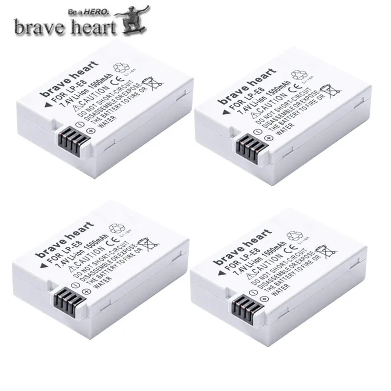 7.4v 1500mah batterie LP-E8 LP E8 LPE8 Rechargeable Camera Battery for Canon EOS 600D 650D 550D 700D T4i T5i Rebel T2i
7.4v 1500mah batterie LP-E8 LP E8 LPE8 Rechargeable Camera Battery for Canon EOS 600D 650D 550D 700D T4i T5i Rebel T2i
