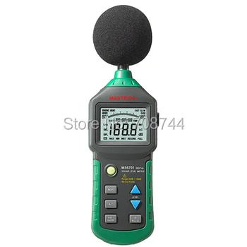 MASTECH MS6701 Autoranging Digital Sound Level Meter Decibel Tester With RS232 Interface Software 30dB to 130dB
MASTECH MS6701 Autoranging Digital Sound Level Meter Decibel Tester With RS232 Interface Software 30dB to 130dB