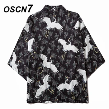 OSCN7 Printed Kimono Cardigan Shirt Men 2020 Japanese Streetwear Three Quarter Sleeve Coat Shirts Harujuku Mens Shirt 6006
OSCN7 Printed Kimono Cardigan Shirt Men 2020 Japanese Streetwear Three Quarter Sleeve Coat Shirts Harujuku Mens Shirt 6006