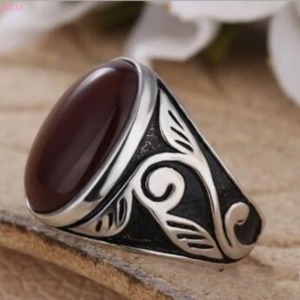 S925 pure silver men's rings for men Retro Thai silver ring black Natural stone man ring 2019 new fasfhion jewelry
S925 pure silver men's rings for men Retro Thai silver ring black Natural stone man ring 2019 new fasfhion jewelry