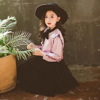 Children's clothing girl spring suit 2020 new children's Korean version of the fungus shirt skirt skirt two-piece
Children's clothing girl spring suit 2020 new children's Korean version of the fungus shirt skirt skirt two-piece