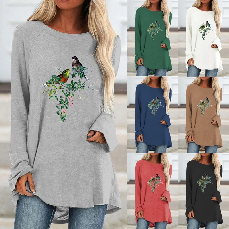 Girls Clothes Fashion Printing Graphic T-shirt Plus Size Loose Top Shirt Autumn and Winter Casual Round Neck Long Sleeve Tops
Girls Clothes Fashion Printing Graphic T-shirt Plus Size Loose Top Shirt Autumn and Winter Casual Round Neck Long Sleeve Tops