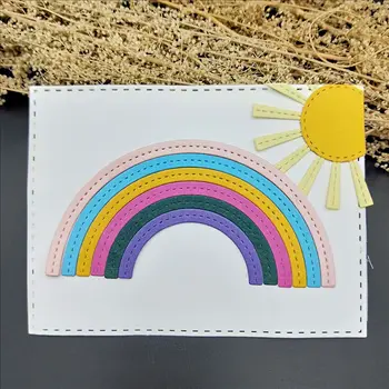 sun rainbow Metal Cutting Dies Stencils For DIY Scrapbooking Decorative Embossing Handcraft Die Cutting Template
sun rainbow Metal Cutting Dies Stencils For DIY Scrapbooking Decorative Embossing Handcraft Die Cutting Template