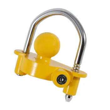 Universal High Security Hitch Lock Caravan Trailer Coupling Tow Ball Lock Yellow 50mm Durable Safety
Universal High Security Hitch Lock Caravan Trailer Coupling Tow Ball Lock Yellow 50mm Durable Safety