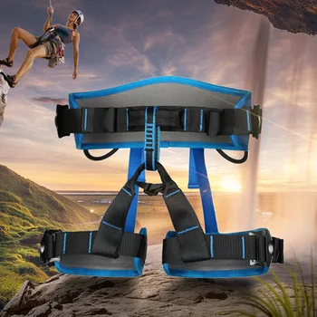 Rock Climbing Safety Belt Outdoor Training Half Body Harness Protective Supplies Suitable For 70-122cm Waist Size
Rock Climbing Safety Belt Outdoor Training Half Body Harness Protective Supplies Suitable For 70-122cm Waist Size