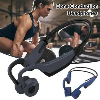 New Bone Conduction Headphones Sports Wireless Bluetooth Earphone 16GB Memory Storage Stereo Headset With Mic For Running Sports 
New Bone Conduction Headphones Sports Wireless Bluetooth Earphone 16GB Memory Storage Stereo Headset With Mic For Running Sports