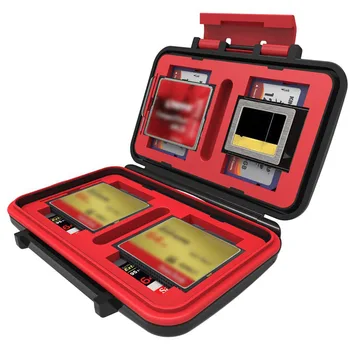 Memory Card Storage Box Memory Card Case SD MSD CF Cards Case Waterproof Box for Canon Nikon Sony Olympus Camera