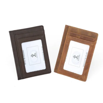 1 Piece Genuine Leather New Card Wallets Men Credit Card Holders Women card&ID Holder Male Organizer Business Card Holder 
1 Piece Genuine Leather New Card Wallets Men Credit Card Holders Women card&ID Holder Male Organizer Business Card Holder