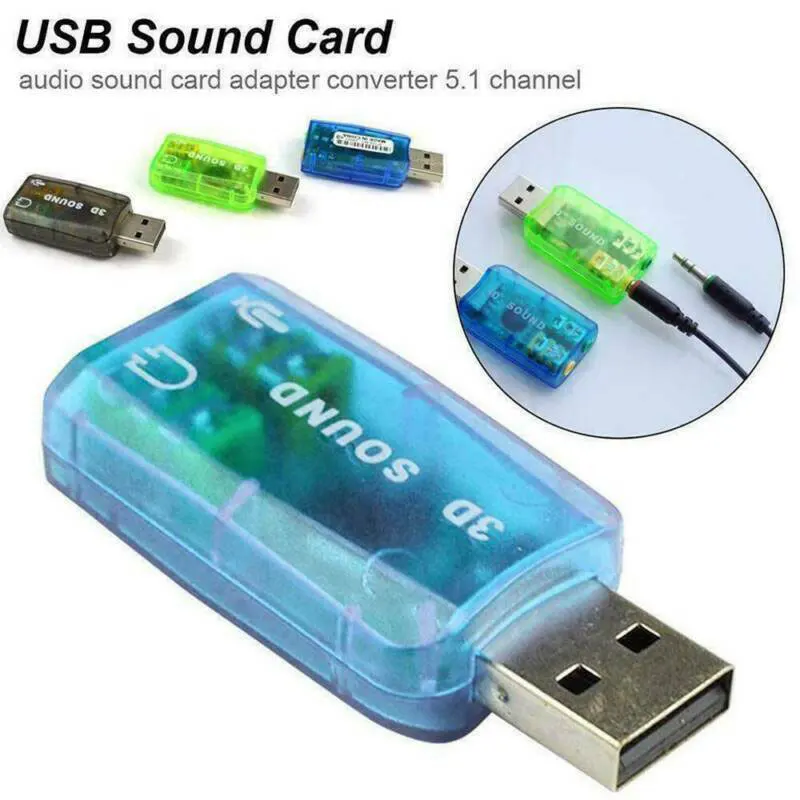 5.1 Channel USB External Audio Sound Card Mic Record Speaker Headphone Adapter Computer Accessories
5.1 Channel USB External Audio Sound Card Mic Record Speaker Headphone Adapter Computer Accessories