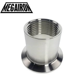 MEGAIRON 1/2" - 2" DN15-DN50 Adapters for Heater Sanitary Stainless Steel SS316 Female Threaded Ferrule Pipe Fittings Tri-Clamp
MEGAIRON 1/2" - 2" DN15-DN50 Adapters for Heater Sanitary Stainless Steel SS316 Female Threaded Ferrule Pipe Fittings Tri-Clamp