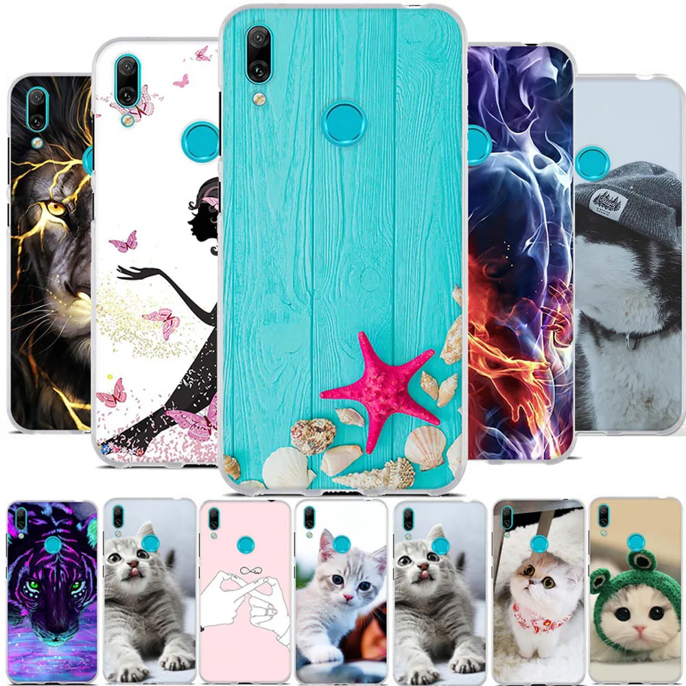 Чехол для Huawei Y7 Pro Prime 2019 чехол телефона из ТПУ Enjoy 9 защитный 6 26 дюйма силиконовый |