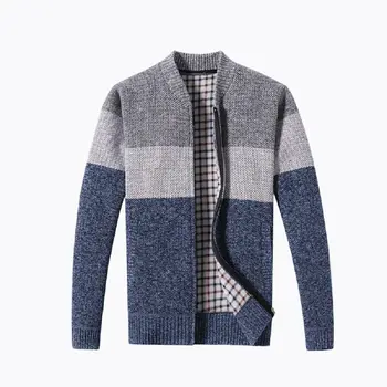 Fashion Men Sweaters Knitted Cardigan Zip-up Slim Fit Jumper Long Sleeve Jacket Thick Tops Winter Warm Tops
Fashion Men Sweaters Knitted Cardigan Zip-up Slim Fit Jumper Long Sleeve Jacket Thick Tops Winter Warm Tops