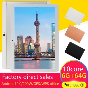 32GB ROM WiFi GPS Bluetooth Tablet PC B10 Android 10.1 Tablet 6GB 64GB WiFi GPS 5G Phone Call Tablet PC 32GB TF Card
32GB ROM WiFi GPS Bluetooth Tablet PC B10 Android 10.1 Tablet 6GB 64GB WiFi GPS 5G Phone Call Tablet PC 32GB TF Card
