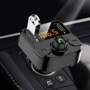 Bluetooth 5.0 BT36B MP3 Smart Car FM Transmitter Handsfree Voltage Detection Audio TF Card Receiver FM Adapter Power-Off Memory
Bluetooth 5.0 BT36B MP3 Smart Car FM Transmitter Handsfree Voltage Detection Audio TF Card Receiver FM Adapter Power-Off Memory