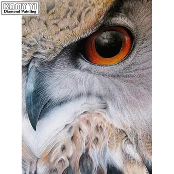 Full Square Drill 5D DIY Diamond Painting Mosaic Cross Stitch Rhinestone Decoration Gift Big-eyed Owl Diamond Embroidery 3D 5D 
Full Square Drill 5D DIY Diamond Painting Mosaic Cross Stitch Rhinestone Decoration Gift Big-eyed Owl Diamond Embroidery 3D 5D